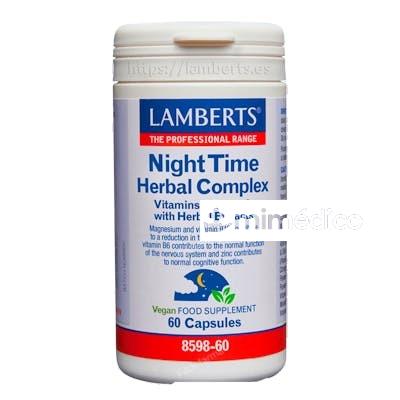 NIGHT TIME HERBAL COMPLEX 60 CAP. LAMBERTS