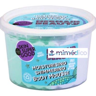 MOUSSE CORPORAL HIDRATANTE CON BRILLO MERMAID BEAUTY BE MER- SKIN SUPER GOOD