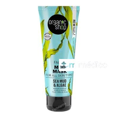 ORGANIC SHOP MASCARILLA FACIAL DE BARRO, PROFUNDIDAD DEL MAR ORGANIC SHOP