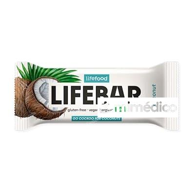 BARRITA COCO 100%BIO 40GRX15UN SIN GLUTENLU SIN LACTOSAAC VEGAN LIFE BAR