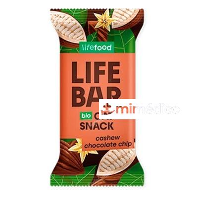 BARRIT PROT AVEN CHOC CHIP 40GX15U SIN GLUTEN SIN LACTOSA VEG BIO LIFE BAR