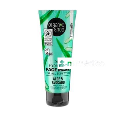 MASCARILLA FACIAL DE HIDRATACI?N PROFUNDA PARA TODO TIPO DE ORGANIC SHOP