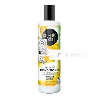 ACONDICIONADOR RELLENADOR PARA CABELLO NORMAL«PLATANO Y JAZM ORGANIC SHOP
