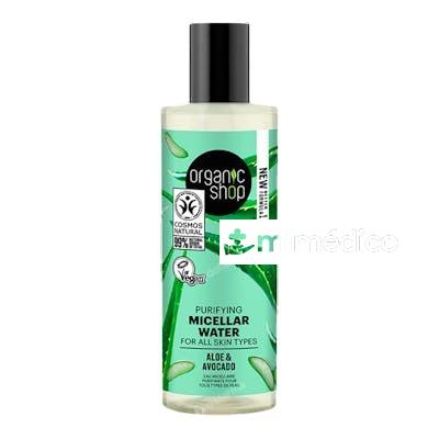 AGUA MICELAR PURIFICANTE PARA TODO TIPO DE PIEL «AGUACATE Y ORGANIC SHOP