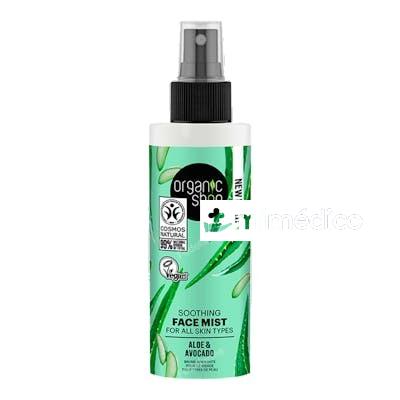 BRUMA FACIAL CALMANTE PARA TODO TIPO DE PIEL «AGUACATE Y ALO ORGANIC SHOP