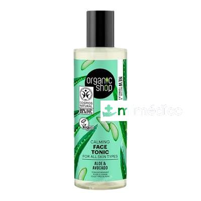 TONICO FACIAL CALMANTE PARA TODO TIPO DE PIEL«AGUACATE Y ALO ORGANIC SHOP