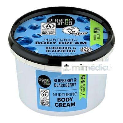 CREMA CORPORAL ENRIQUECIDA«MORA Y ARANDANO» 250 ML ORGANIC SHOP