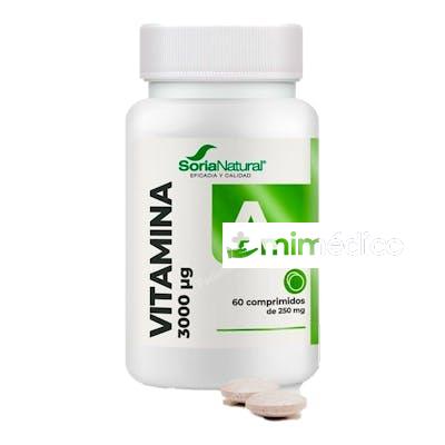 VITAMINA A 60 COMP SORIA NATURAL