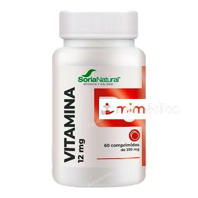 VITAMINA B6 60 COMP SORIA NATURAL