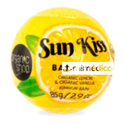 BOMBA DE BAÃ‘O DE LIMON Y VAINILLA ORGANICOS «SUN KISS», 85 G ORGANIC SHOP