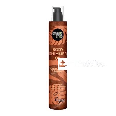 ACEITE BODY SHIMMER CHOCOLATE Y MANGO, 100 ML ORGANIC SHOP