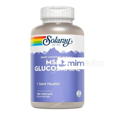 MSM & GLUCOSAMINEE 180 VCAPS. SOLARAY