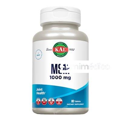 MSM 100 MG 80COMP.KAL SOLARAY