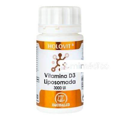 HOLOVIT VITAMINA D3 LIPOSOMADA 3000 UI  50 CAP. EQUISALUD