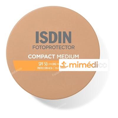 ISDIN COMPACT SPF 50 MAQ COMP OIL-FREE 10 GR MEDIUM ISDIN