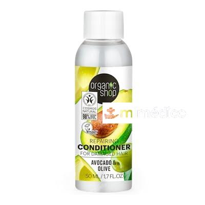 ACONDICIONA REPARA CABELLO DAÑADO AGUACATE 50 ML ORGANIC SHOP