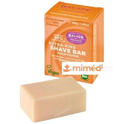 ESPUMA AFEITAR SOLIDA SUAVE MUJER 40 GR BIO BALADE EN PROVENCE