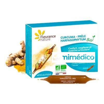 CURCUMA - HARPAGOFITO - COLA  CABALLO BIO 10 AMP FLEURANCE NATURE
