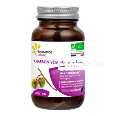 CARBON VEGETAL ACTIVADO 60 CAPS BIO FLEURANCE NATURE