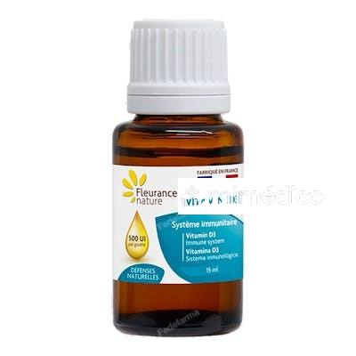 VITAMINA D3 FRASCO CUENTAGOTAS DE 15ML FLEURANCE NATURE