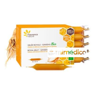 AMPOLLAS JALEA REAL GINSENG BIO 10 AMP FLEURANCE NATURE