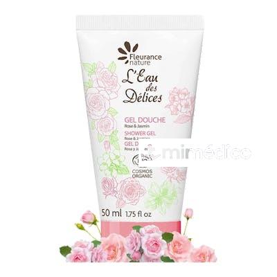 GEL DE DUCHA  ROSA Y JASMIN 50ML TUBO DE 50ML FLEURANCE NATURE