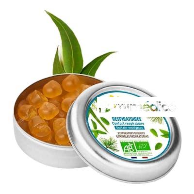 GOMINOLAS RESPIRATORIAS CAJA METALICA DE 35G FLEURANCE NATURE