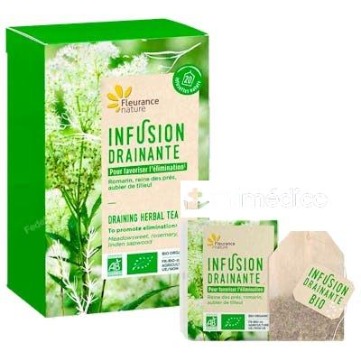 INFUSION DRENANTE 20 BOLSITAS DE TE DE 1,5G FLEURANCE NATURE