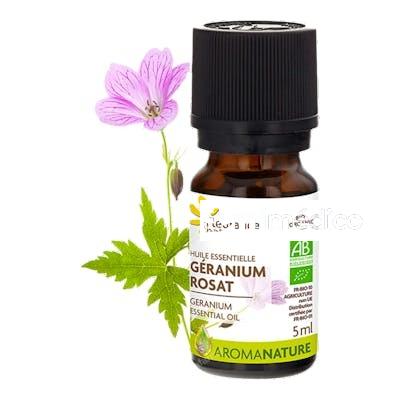 ACEITE ESENCIAL GERANIO  EGIPTO BIO FRAS CG  10ML FLEURANCE NATURE