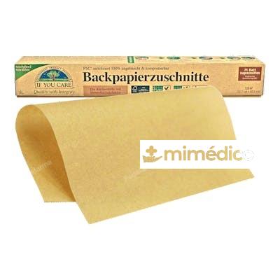PAPEL DE HORNO SIN BLANQUEAR 100% COMPOSTABLE IF YOU CARE