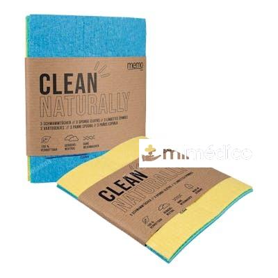 BAYETAS DE CELULOSA SIN PLASTICOS PACK 3 UD MEMO