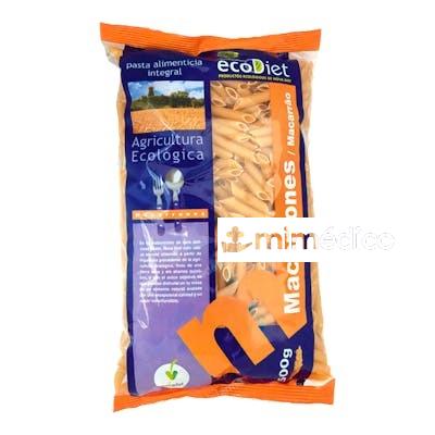 MACARRONES INTEGRALES 500 GR ECODIET NOVADIET