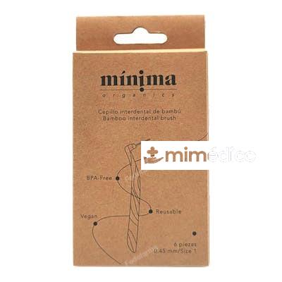 CEPILLO INTERDENTAL CAJA 6 MINIMA ORGANICS