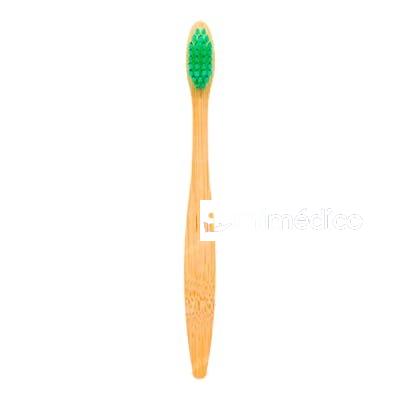 CEPILLO DE DIENTES DE BAMBU INFANTIL - VERDE MINIMA ORGANICS