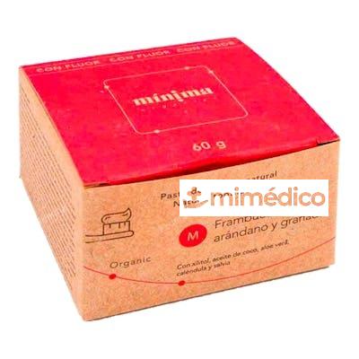 DENTIFRICO INFANTIL EN PASTA CON FRAMBUESA Â?? CON FLUOR MINIMA ORGANICS