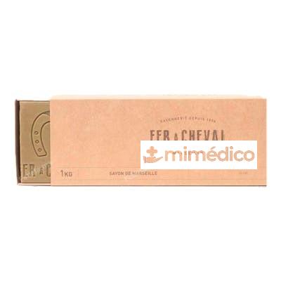 BARRA CORTADA DE JABON DE MARSELLA 1KG FER A CHEVAL