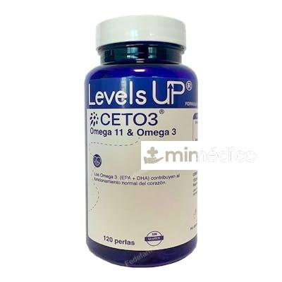 LEVELS UP CETO 3 120 PERLAS BIOSERUM