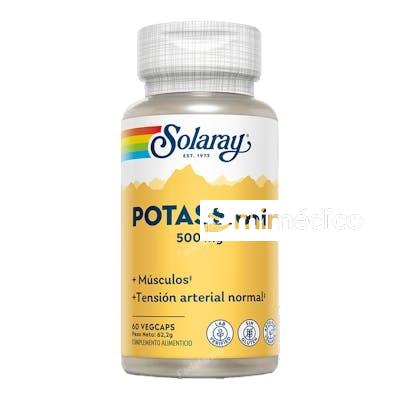POTASSIUM 500 MG 60 VEG CAPS SOLARAY