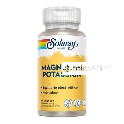 MAGNESIUM POASSIUM 60 VEG CAPS SOLARAY