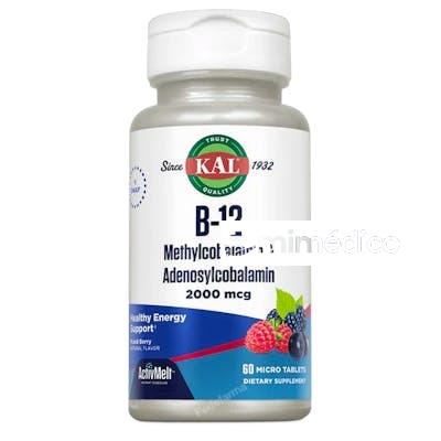 B12 METHYLCOBALAMIN &AMP; ADENOSYLCOBALAMIN 2000 MCG 60 MICRO TA KAL
