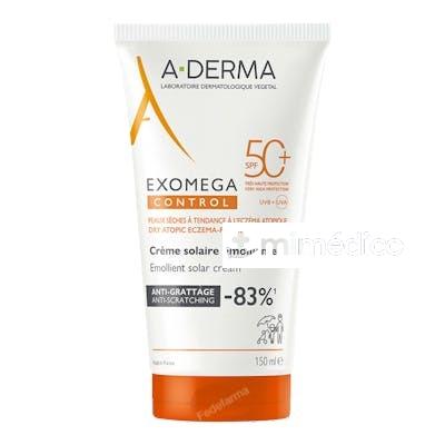 A-DERMA EXOMEGA CONTROL EMOLIENTE SPF 50 150 ML A-DERMA