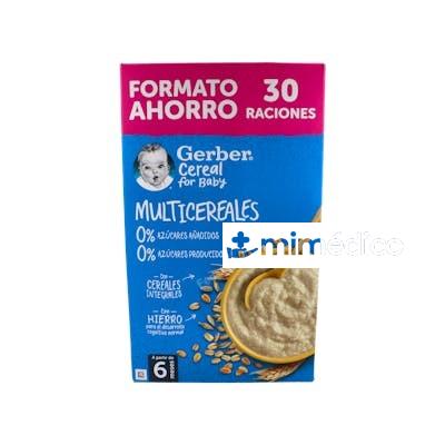 GERBER MULTICEREALES 0 AZUCAR 510 G GERBER