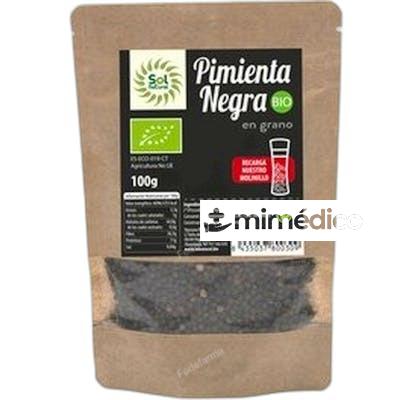PIMIENTA NEGRA EN GRANO 100 G BIO SOLNATURAL