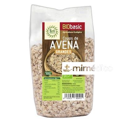 COPOS DE AVENA GRUESOS 500 G BIO SOLNATURAL
