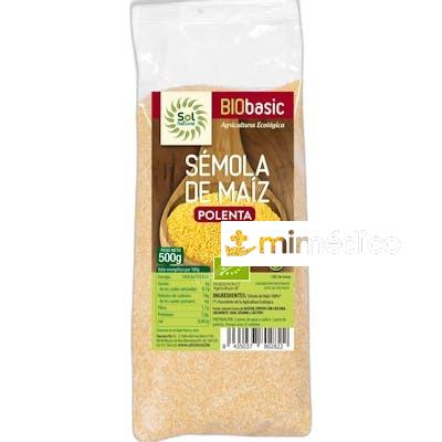SEMOLA DE MAIZ (POLENTA) 500 G BIO SOLNATURAL