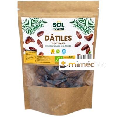 DATILES SIN HUESO 150 G BIO SOLNATURAL
