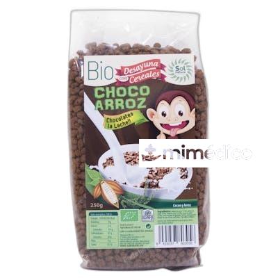 CHOCO ARROZ 250 G BIO SOLNATURAL
