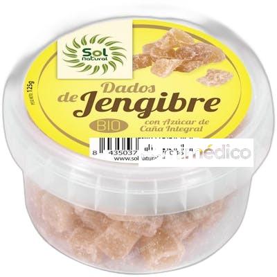 DADOS DE JENGIBRE 125 G BIO SOLNATURAL