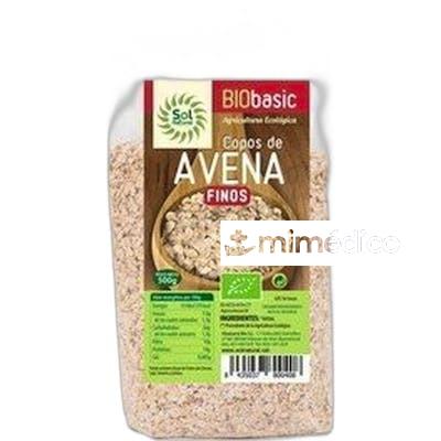 COPOS DE AVENA FINOS 500 G BIO SOLNATURAL