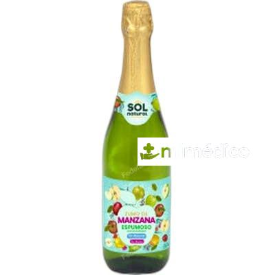 ESPUMOSO&NBSP;MANZANA&NBSP;SIN ALCOHOL 750 ML SOLNATURAL